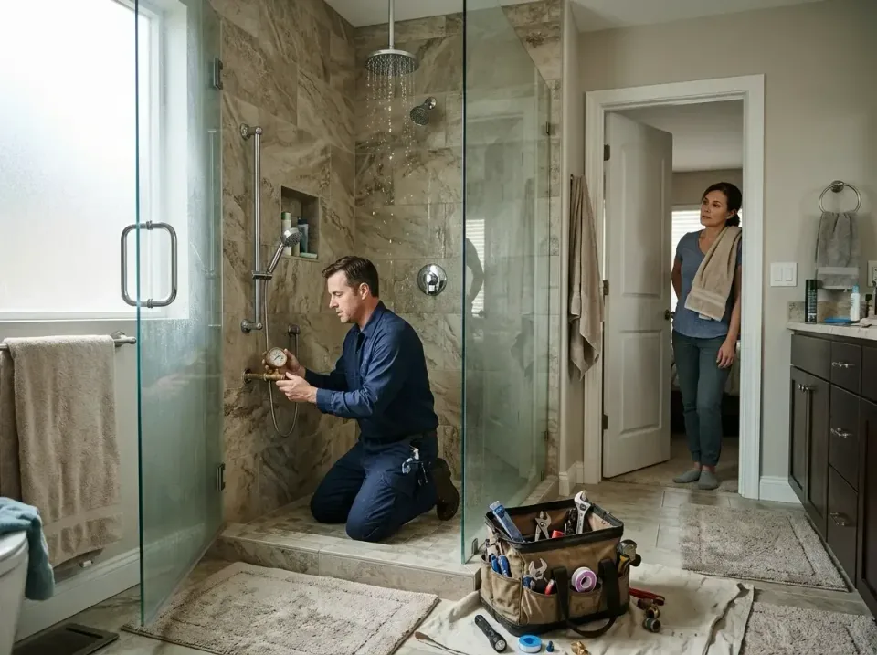 Plumber — Residential Bathroom Plumber — Residential Bathroom